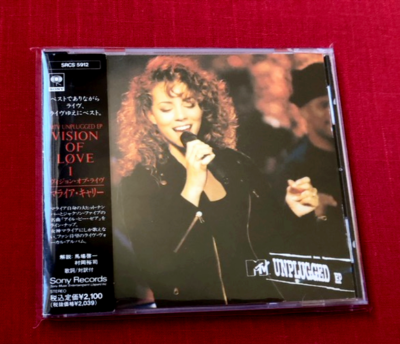 Vision of Love by Mariah Carey – MTV Unplugged EP (CD, Japan