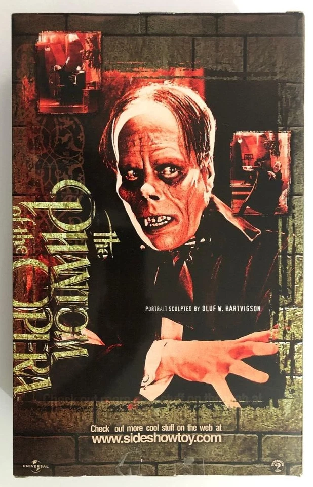 SIDESHOW UNIVERSAL MONSTERS PHANTOM OF THE OPERA LON CHANEY 12" 1/6 FIGURE SET - Image 3 of 3
