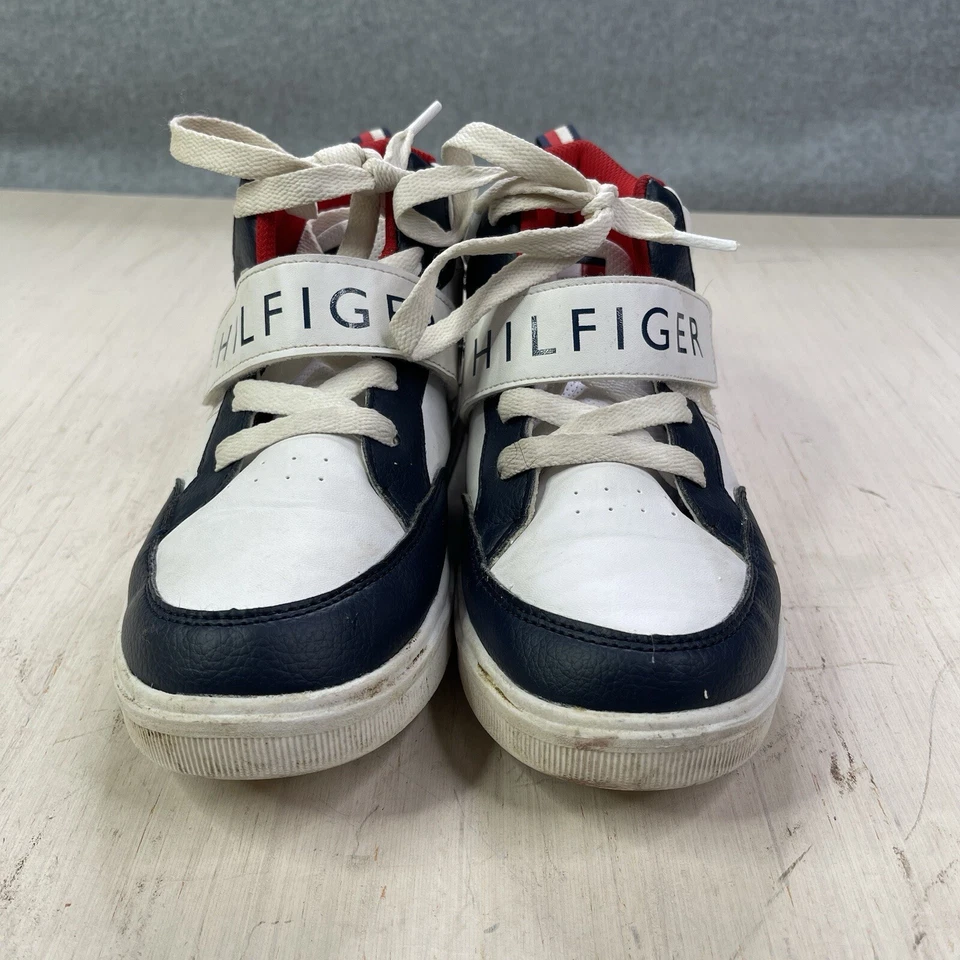 Tommy Hilfiger Cayman Mid Zapato Atlético Clásico THS10408C ROJO BLANCO AZUL Talla 5 Foto 2 de 4