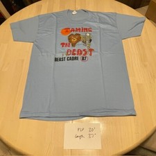 Vintage 1987 Army "Beast Cadre" T Shirt Mens XL Made in USA Single Stitch