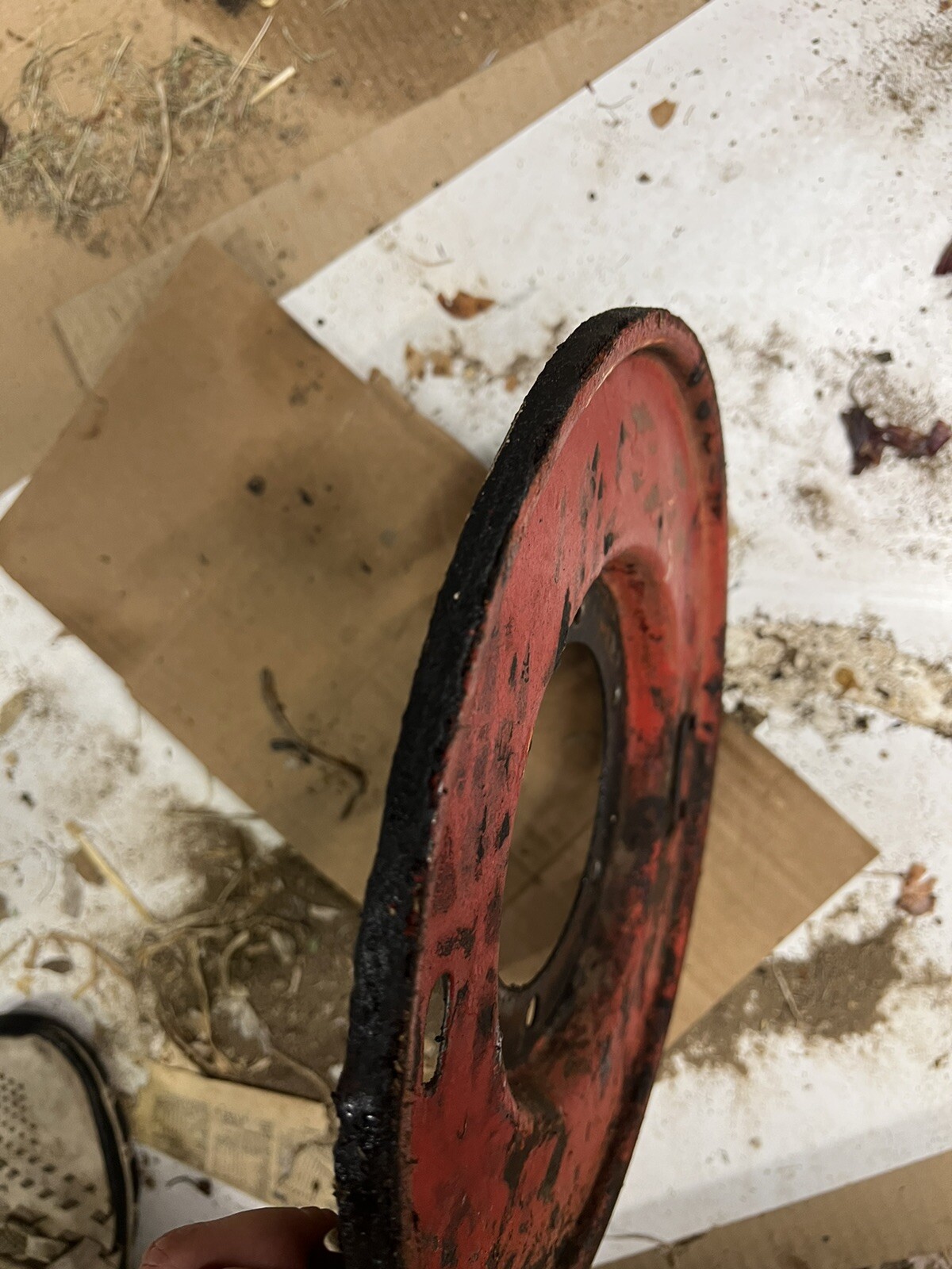 Ford 8N Tractor Rear Brake Drum Dust Shield eBay