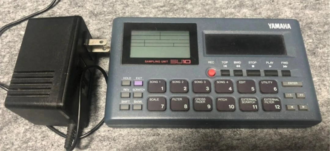 SU10 YAMAHA Compact Sampler Portable DJ Ribbon controller used | eBay