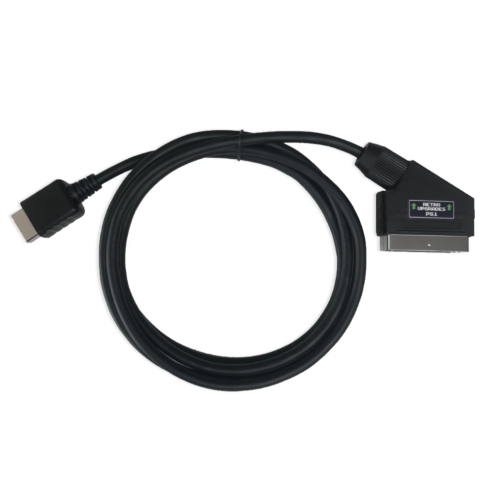 Cable Sony Playstation PS1 PSX RGB SCART LUMA Alta Calidad Blindado