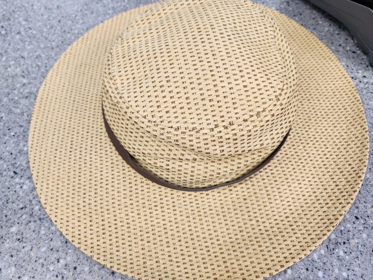 ExOffico Sol Raffia Women’s /Unisex Sun Hat Size Lg/XLG NWT ExOfficio Sol Cool Raffia Sun Hat, Tawny, Large/X-Large Y2K  main image 4