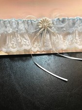 NEW WEDDING GARTER, FROM LOCAL WEDDING SHOP, NOW CLOSED. MANY LISTED. GRY-99-27