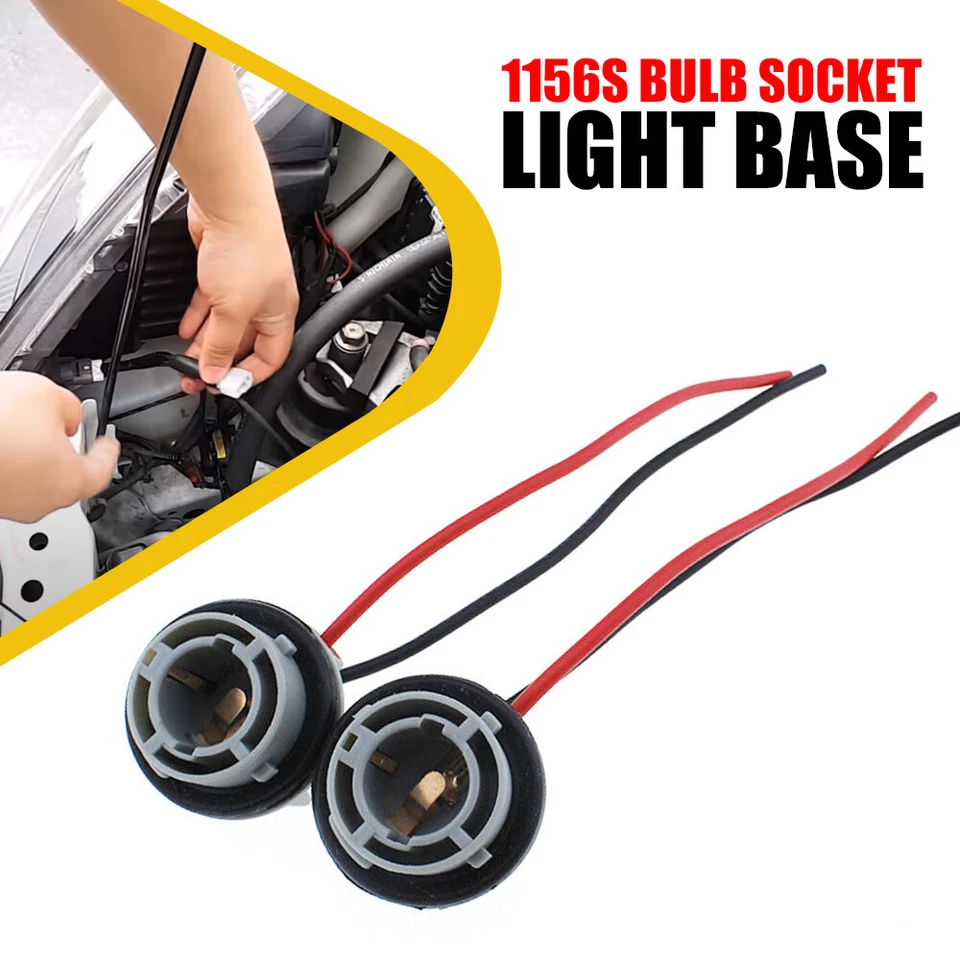 Enchufe de cable hembra coleta universal 1156 S dos arneses tope enchufe freno 2 piezas Foto 3 de 4