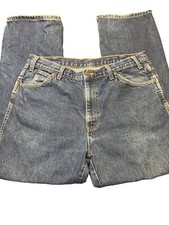 Vintage Dickies Blue Denim Jeans Relaxed Fit No Size Tag See Measurements