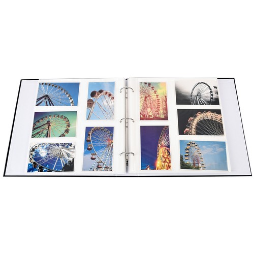 Large 6x4 Photo Album for 500 Photo's - Black Soft Padded Cover - AL-9174 - Picture 5 of 6