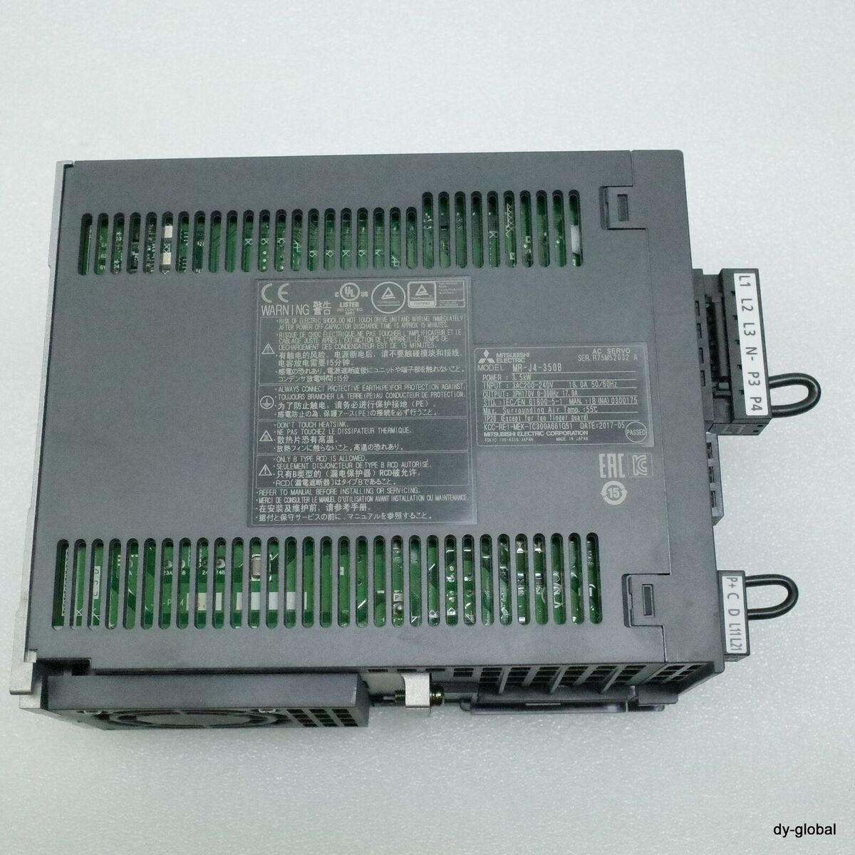 MITSUBISHI USED MELSERVO-J4 MR-J4-350B+MR-BAT6V1SET missing MITSUBISHI USED MELSERVO-J4 MR-J4-350B+MR-BAT6V1SET missing