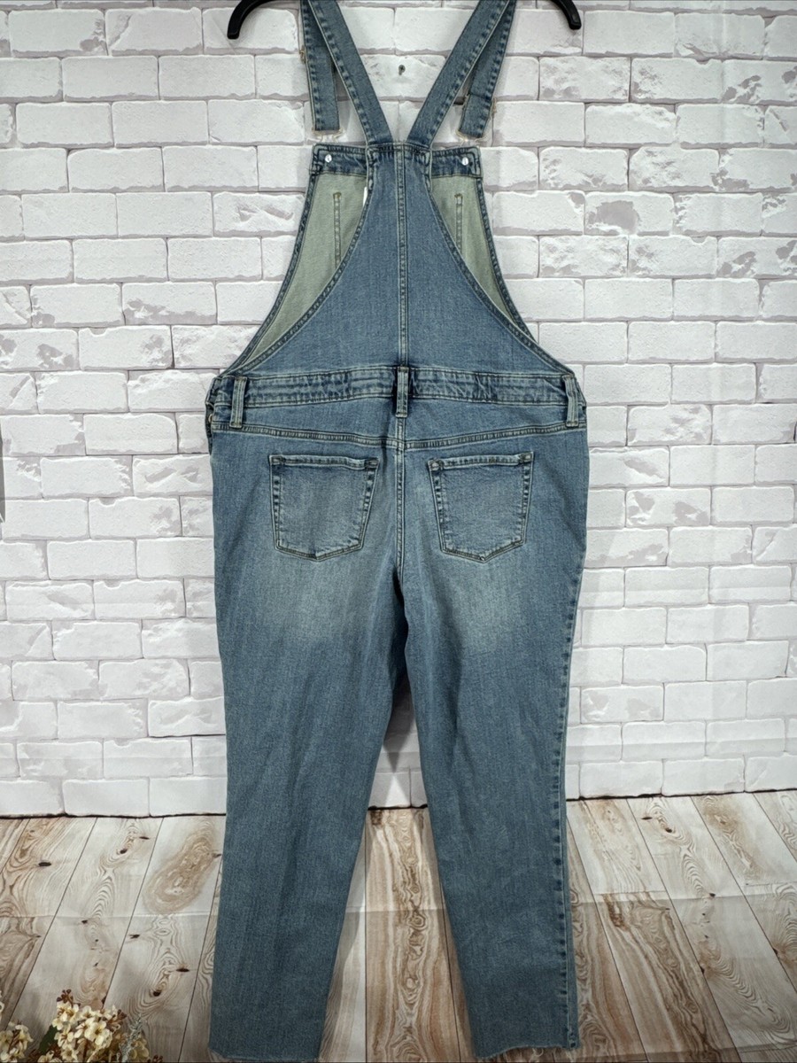 Women's Isabel Maternity Overall Jeans Denim Stretch Size 6 | eBay