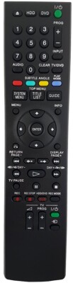 Ersatz Sony DVD recorder Fernbedienung RDR-AT100 | RDR-AT100 | RDR-AT100B |