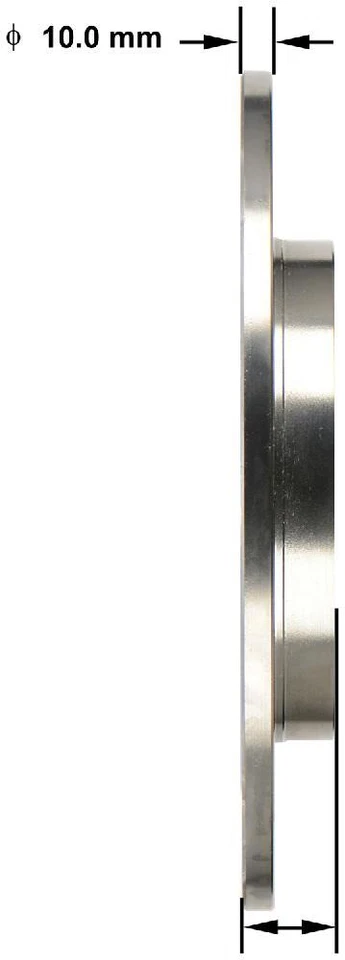 Rotor de freno de disco-Rotor de freno premium Bendix PRT6142 se adapta a Lexus CT200h 2011 Foto 3 de 3