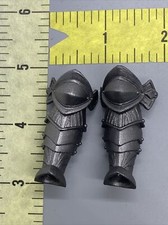 Silver Gray Armor Shin Guard Boots Legs Mythic Legions Templar Knight Builder