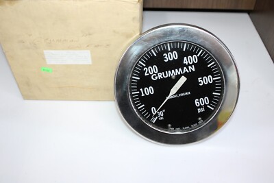 NOS LFP610 Grumman Pumps E-ONE 1 6'' Liquid Filled Pressure Gauge