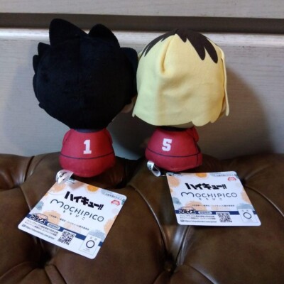 Haikyu!! Haikyuu Mochipiko Plush Toy Kozume Kenma Kuroo Tetsuro