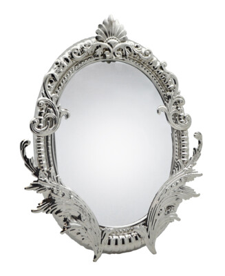 16 X 12 Inch Elegant Silver Vanity Desk Mirror