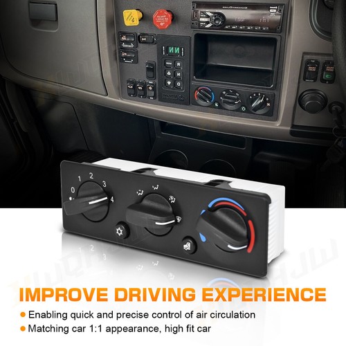 Panel de interruptor de control de aire acondicionado de alta resistencia para Kenworth W900 T800 T600A 02-06 599-5511 - Imagen 3 de 17