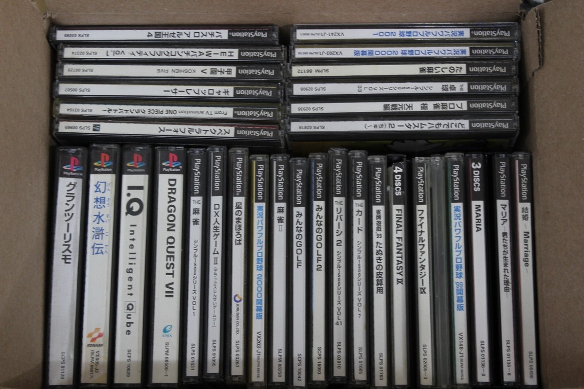 【ジャンク】PS1ソフト約100本セット★まとめ売り ジャンク】PS1ソフト約100本セット☆まとめ売り プレステソフト