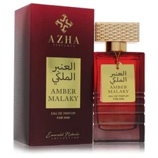 Azha Amber Malaky by Azha Eau De Parfum Spray 3.3 oz For Men