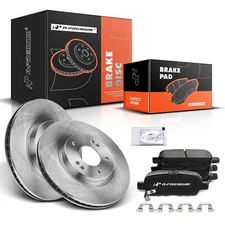 Rear Disc Brake Rotors & Brake Pads for Nissan 350Z 370Z Maxima INFINITI EX35