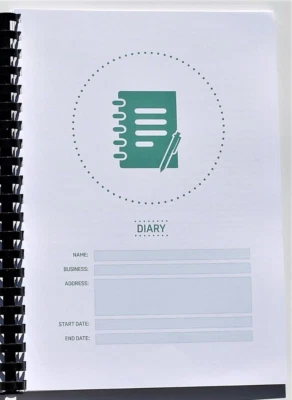 HARMONYDELTA PUBLISHING Safer Food Better Business For Caterers SFBB 12 Month Diary Refill For 2026.