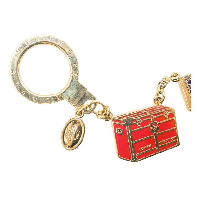 Louis Vuitton Porte Cle Keychain Bag Trunk Motif Bag Charm M66459