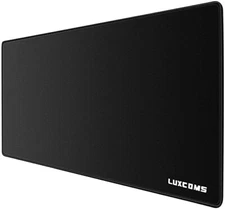 LUXCOMS Extended Gaming Mouse Pad (31.5×15.75×0.12 Inch) Computer Keyboard Mouse