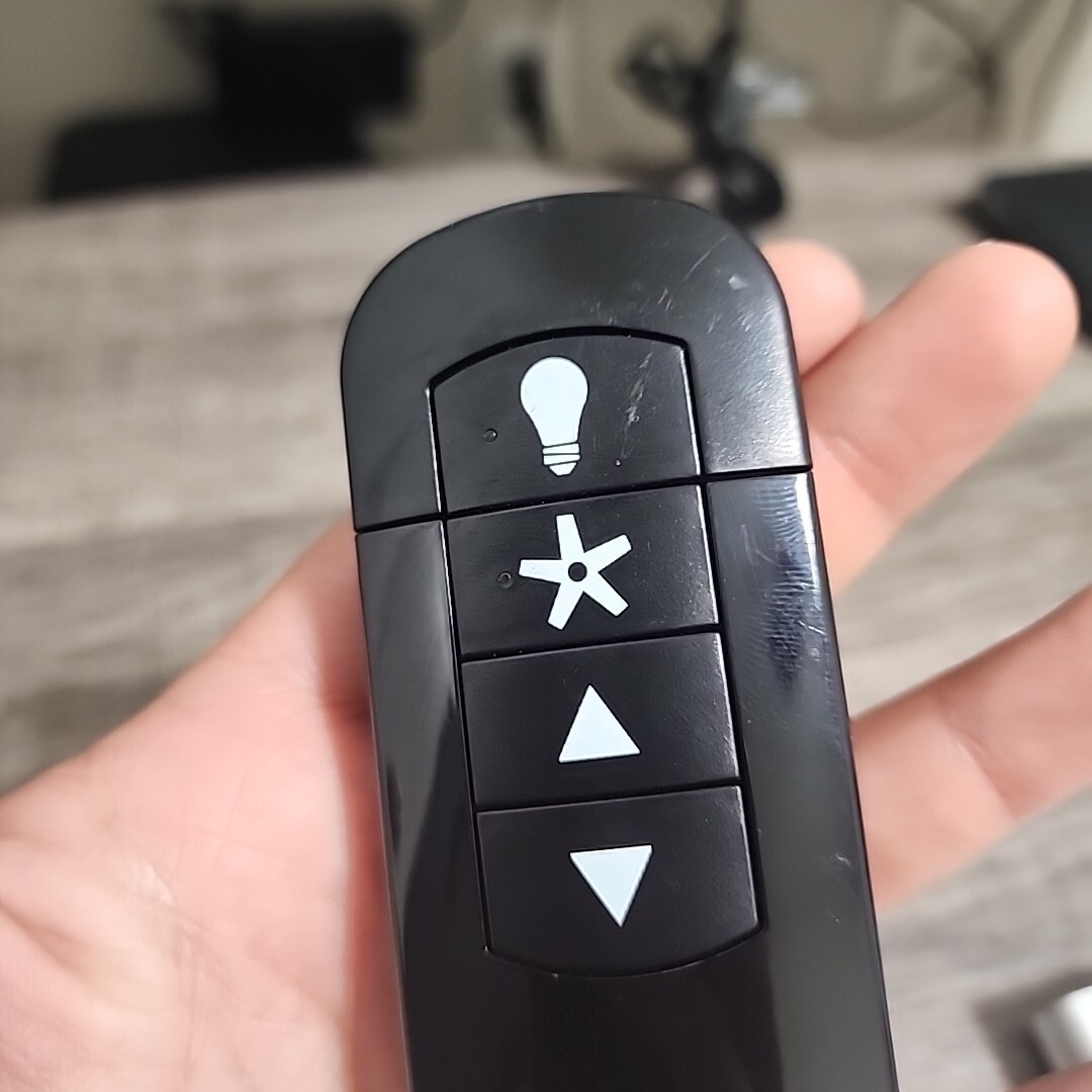 Lot of 2 Genuine Hunter Replacement Handheld Ceiling Fan Remote Control