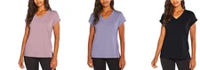 Banana Republic Ladies' V-Neck Cotton-Modal Blend Top