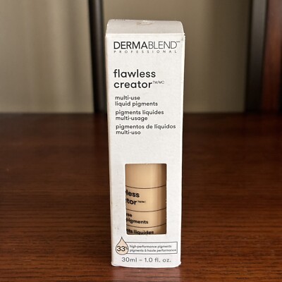 DERMABLEND FLAWLESS CREATOR MULTI-USE LIQUID PIGMENTS   10N   1oz/30ml NIB