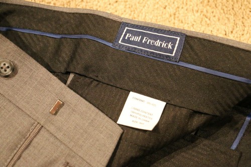 PAUL FREDRICK GRAY SUIT 44R - Picture 6 of 8