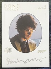 RARE 2019 James Bond Collection Ben Whishaw Q Legacy Autograph Card BLA-1