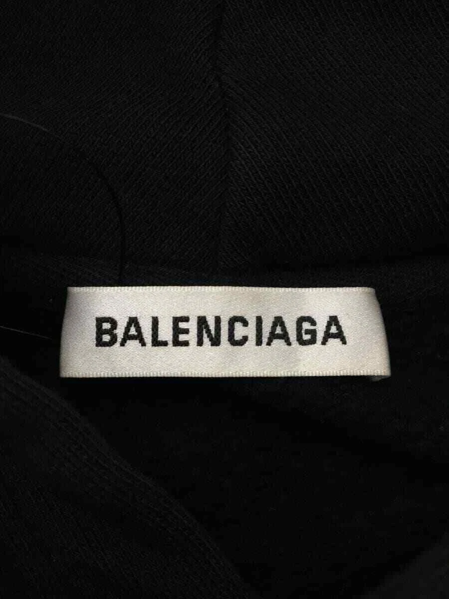 Felpa con cappuccio BALENCIAGA cotone nero S usata