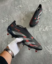 Adidas Predator Elite Laceless SG Black Football Cleats US 11 ID3845 Boots