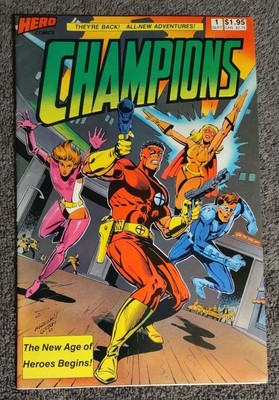 Champions #1 (Heroic Publishing September 1987).    Brand New