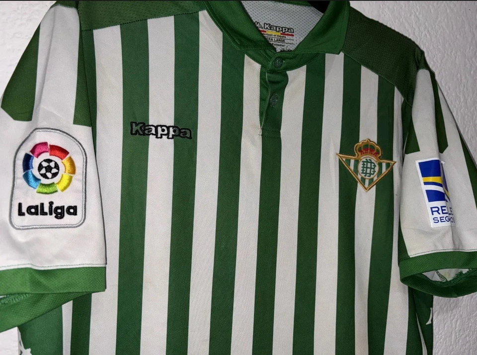 Jersey Betis De España Kappa Extra Large #18 Guardado ⚽️ - Image 3 of 4