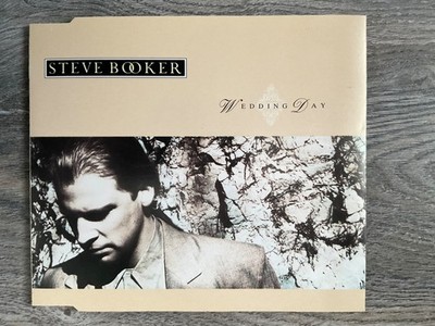STEVE BOOKER~WEDDING DAY~1990 3-TRACK CD SINGLE~NEAR-MINT!
