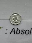1956 Franklin Half Dollar — 90% Silver — Philadelphia (No Mint Mark) — Raw