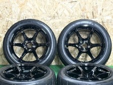 Jdm Item Accelera 17in 9j 010 Pcd114.3 Yokohama Advan A050 23545r1 No Tires
