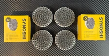 Synoshi Round Brush Heads (4 Units) for Electric Spin Scrubber | Designed for Ge