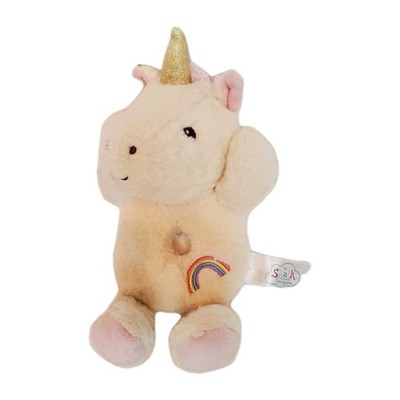 Spark Create Imagine Unicorn Plush Rattle Ring Rainbow Walmart Crinkle Lovey