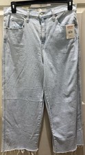 New SIGNATURE Levi Strauss High Rise Heritage Wide Leg Jean.Sz 10/W30.Gr8 Jean 
