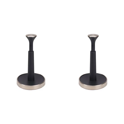 2PK Joseph Joseph 28cm Push & Tear Roll Holder Paper Towel Storage Rack Stand