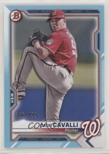 2021 Bowman Prospects Sky Blue Border 356/499 Cade Cavalli #BP-99 z6b