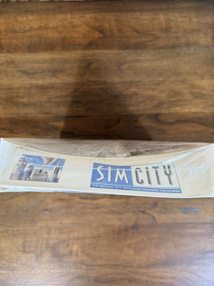 Sim City The Original City Simulator Enchanted For CD-ROM PC 1997 (CIB SEALED) - Image 3 of 3