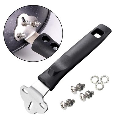 Cookware Pot Handle with M6x14mm Screws Anti Scalding Cookware Accessories 16cm