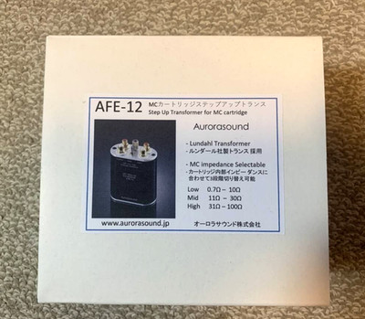 NEU Aurorasound AFE-12 Step-Up Transformer High-End Phono MC Cartridge