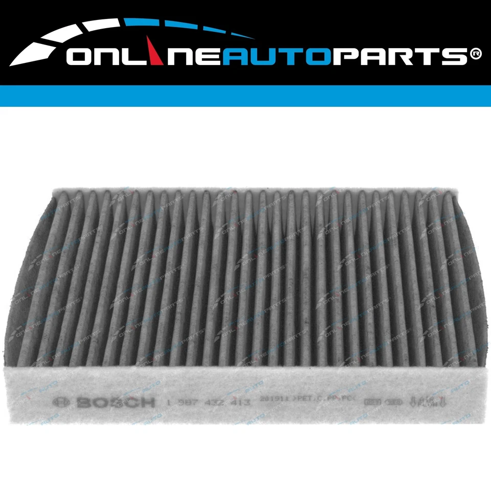 Bosch Carbon Cabin Air Filter for Volvo V50 5cyl 4cyl 2.4L 2.5L 2.0L 2004~2015 - image 2 of 4