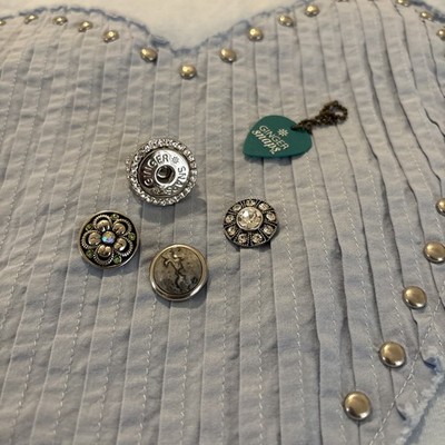 Gingersnap & Compatible Jewelry Lot - Size 7 Ring & 3 Snaps - Item1281