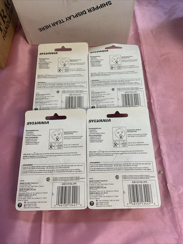 4 Pack 8 Sylvania DoubleLife Vida 40W Frosted Indoor/Outdoor B10 Light Bulbs New - Picture 2 of 3